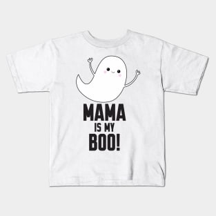 Mama is my Boo Kids T-Shirt